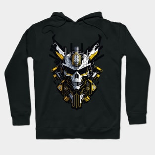 Mecha Skull S01 D03 Hoodie